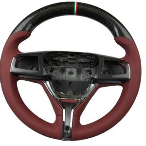 <span class=keywords><strong>Volante</strong></span> Deportivo en Forma de D de Fibra de Carbono para Maserati GT, Compatible con Modelos <span class=keywords><strong>BMW</strong></span> M3 M4 M5 X6 X5 M2 X3 Serie 3 M6 Serie 5 330i 320i 325i - Product Image 2