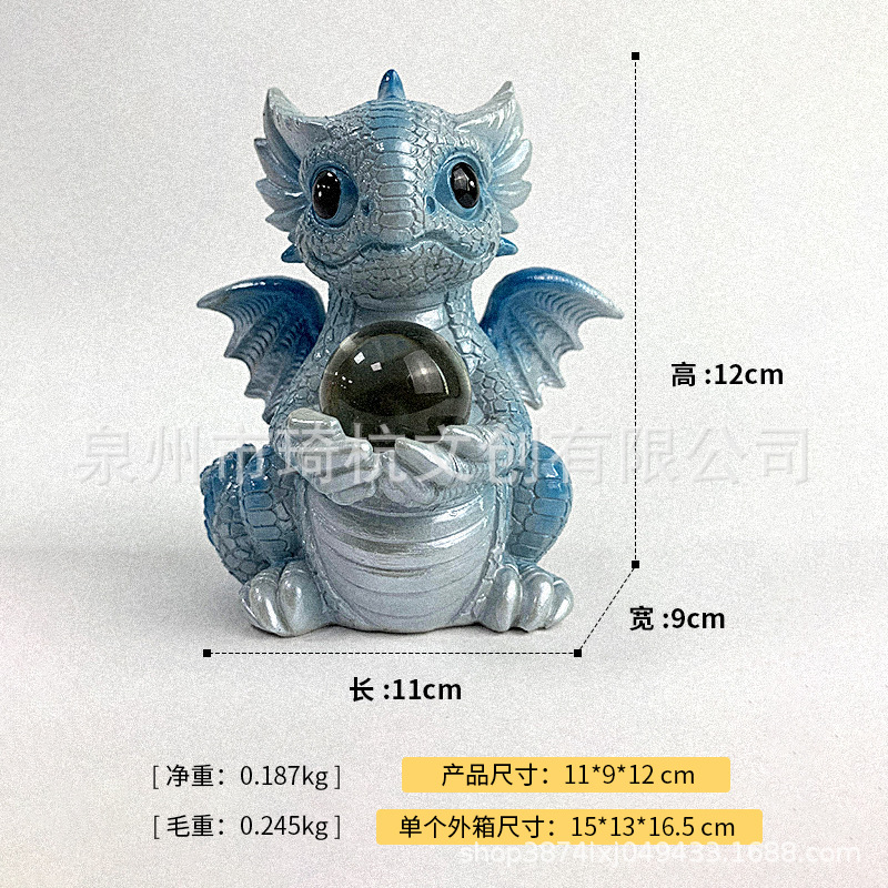 Dinosaur Doll - Blue