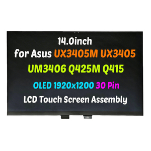 <span class=keywords><strong>Écran</strong></span> tactile OLED 14 <span class=keywords><strong>pouces</strong></span> 1920x1200 pour <span class=keywords><strong>Asus</strong></span> ZENBOOK 14 Q415MA – Pièce de rechange neuve pour usage professionnel, <span class=keywords><strong>écran</strong></span> large - Product Image 1