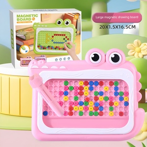 Tableau magnétique personnalisé OEM ODM en forme de <span class=keywords><strong>crocodile</strong></span>, vente en gros, jouet éducatif magnétique à billes pour enfants, cadeau pour l'éducation précoce - Product Image 6