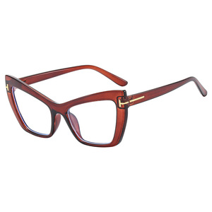 Psn Cat Eye <b>Eyeglasses</b> <b>Frames</b> W68195 Anti Blue Light Full Rim Unisex Optical Glasses - Product Image 3
