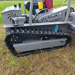 リモートコントロール15 HP 800mm 1000mm 1200mmディーゼルロボット芝刈り機草カッターフレイル芝刈り機クローラー芝刈り機 - Product Image 5