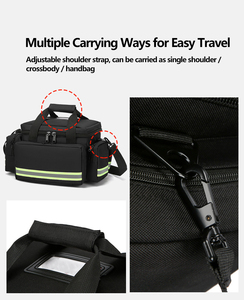 Bolsa Médica de Emergencia Impermeable Oxford, Bolsa de Trauma Multifuncional de Gran Capacidad, Bolsa de Primeros Auxilios Portátil - Product Image 5