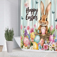 Hot <strong>Selling</strong> Factory Direct Polyester Shower <strong>Curtains</strong> <strong>Best</strong>-<strong>Selling</strong> Waterproof with Various Patterns Wholesale Available