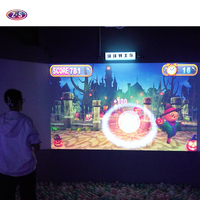 Système de projection interactive DLP mural pour intérieur, prêt à l'emploi, avec télécommande, portable et léger