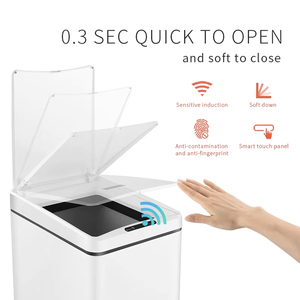 <span class=keywords><strong>Poubelle</strong></span> Intelligente Automatique 22L, Design Élevé et Fin, pour la Maison et le Bureau - Product Image 5