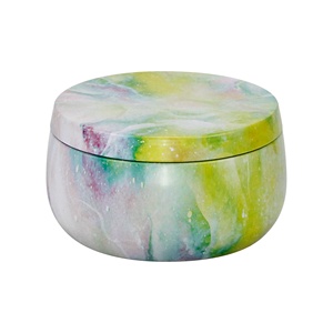 95*53 Mét bán buôn chấp nhận tùy chỉnh in 7 oz ngắn vòng kim loại hộp thiếc cho nến trà món quà hét lên - Product Image 5