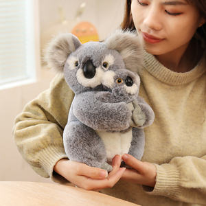 Série Mère-Bébé <span class=keywords><strong>Koala</strong></span>, jouet en peluche doux, peluche super douce, rembourrage en coton PP, couverture personnalisée pour enfants - Product Image 6