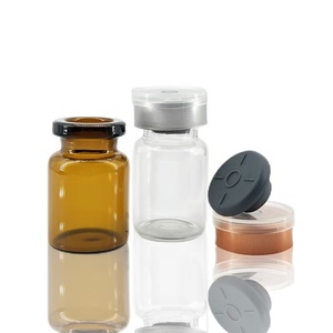 ขวดแก้วฉีดยาคุณภาพสูงขนาด 1 มล. 2 มล. 5 มล. 10 มล. ปิดผนึกอย่างแน่นหนา ปลอดเชื้อ พร้อมฝาอลูมิเนียม - Product Image 1