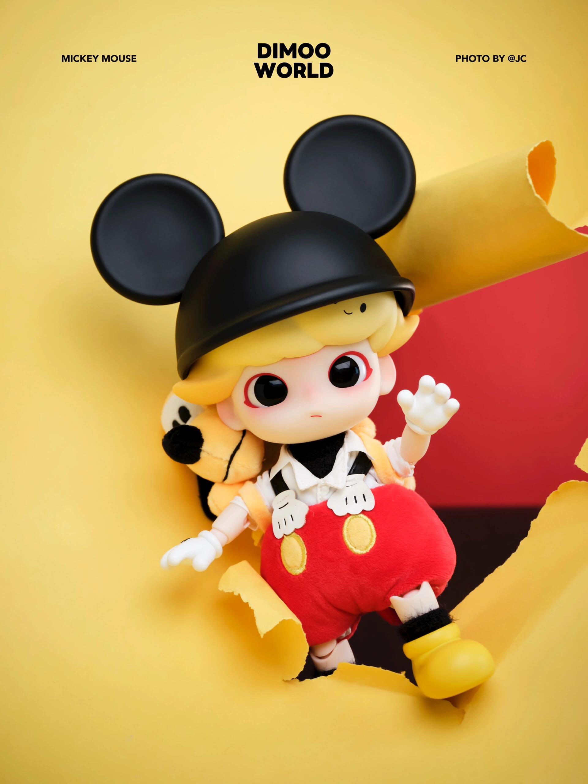 ポップマートDIMOO MICKEY 1/8アクションフィギュアBJD DIMOO MICKEY 1/8 Action Figure - POP MART (United States)