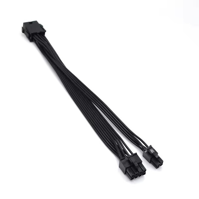 20cm CPU 8 Pin Female to motherboard CPU 8(4+4)Pin+CPU 4 Pin Male Power Supply Converter Extension Adapter Cable