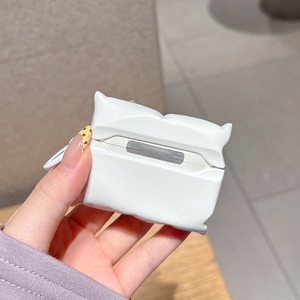 Étui de protection pour écouteurs Ins White Pillow avec porte-clés pour <span class=keywords><strong>Airpods</strong></span> 4 3 /Pro 3 2 1/2 - Product Image 5