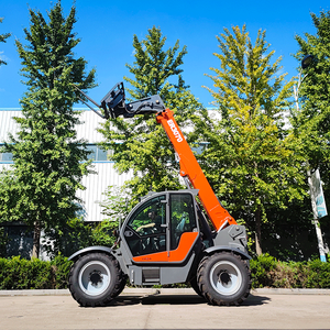 Chariot télescopique compact ER3070 4x4 homologué CE EPA, machine de levage hydraulique pour la construction et l'agriculture - Product Image 5