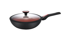 Envío rápido, doble quemador, seguridad saludable, inducción, aluminio fundido a presión, granito chino, sartén antiadherente - Product Image 3