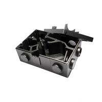 Casing Busa EPP Struktur Internal Pelindung Peralatan Elektronik Anti Guncangan Ringan Berdensitas Tinggi Warna Hitam Khusus