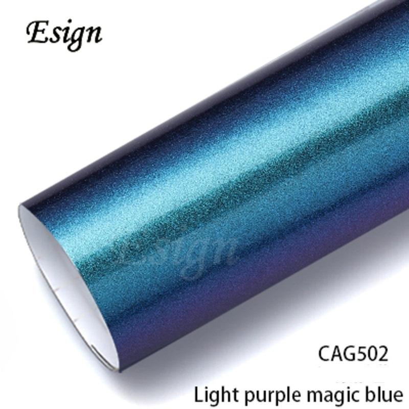 Glossy Chameleon Light Purple Magic Blue