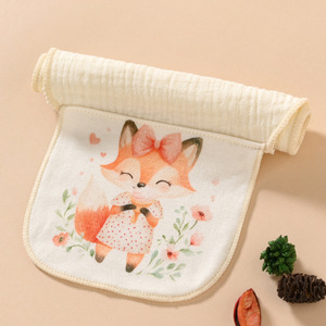 Jianmu-toalla absorbente de sudor para bebé, almohadilla trasera suave y transpirable de algodón puro para bebés, primavera, verano, otoño e invierno - Product Image 4