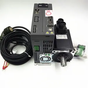 ASD-A2-0221-F delta servo motores e drive 3kw 4kw 40kw 75kw ac servo motor 200w para maquina de cocer coser costa industrial