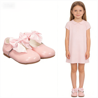 Nouvelles Chaussures Habillées 2026 – Ballerines Plates en Cuir Style Fée avec Nœud et Semelle Souple