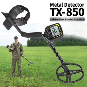 Detector de Metales Profesional TX-850 de Alta Sensibilidad, <span class=keywords><strong>Pinpointer</strong></span> para Buscar Tesoros, Bobina Impermeable de 5 Metros, Buscador de Oro - Product Image 2
