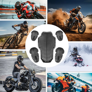 Black CE Level 2 Motorcycle Body Protection Pad Universal Motocross Racing Safety Insert Armor Back Elbow and <strong>Knee</strong> <strong>Protector</strong> - Product Image 5