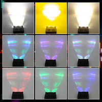 Foco LED RGB Súper Brillante de 12V y 40W, Luz para Parrilla de Coche para Vehículos Todoterreno