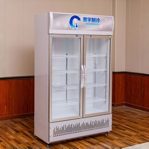 Refrigerador Comercial para Supermercados, Refrigerador <span class=keywords><strong>de</strong></span> Exhibición con Enfriamiento por Aire para Bebidas, <span class=keywords><strong>CocaCola</strong></span>, Pepsi y Otras Bebidas - Product Image 3