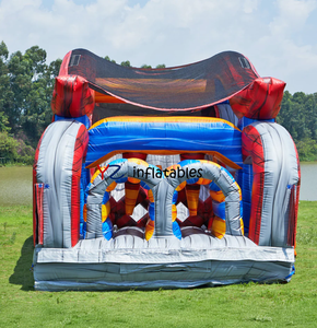 Obstáculo Inflable Comercial con Forma de Sombra, Incluye 7 Piezas para Niños, Castillo Inflable con Tobogán - Product Image 5