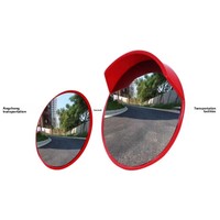 Miroir convexe grand angle extérieur/intérieur pour circulation routière, dôme 180° en PC/ABS, antivol, réfléchissant, pour garage, miroir d'angle convexe