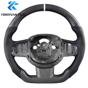 Volant de voiture personnalisé en cuir et fibre de carbone forgée pour Volvo XC90 XC60 S90 <span class=keywords><strong>V90</strong></span> V60 S60 Polestar 1 SPA 2016 - Product Image 3