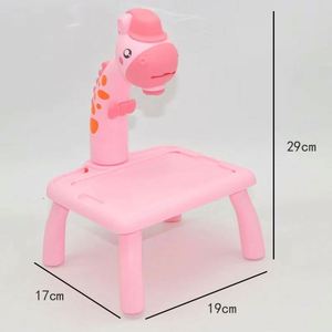 Tableau de dessin technique musical Deer Art avec projecteur de diapositives et torche, jouet pour enfants - Product Image 3