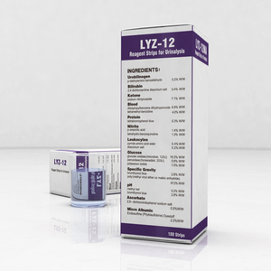 Kit de test de microalbumine, URS-12, <span class=keywords><strong>bandelette</strong></span> de test <span class=keywords><strong>urinaire</strong></span> 12 paramètres - Product Image 1