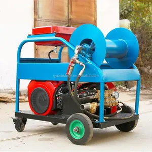 School sewer drain pipe ground surface marine high pressure cleaner water tank cleaning equipments