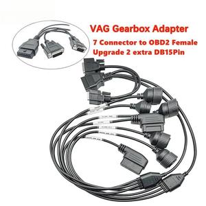 New 9 1 Kit geabox <span class=keywords><strong>Adapter</strong></span> Cable OBD2 chuyển đổi xe điện công cụ Chẩn đoán DB15 nối cho VAG hộp số <span class=keywords><strong>Adapter</strong></span> 1 động cơ - Product Image 5