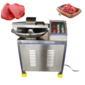 Stainless Steel Meat Bowl Cutter/ Meat Cutting Grinding <b>Machine</b>/ Double Speed Food Processing Vegetable Mixer - Product Image 2