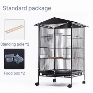 Fabbrica personalizza voliera vendita all'aperto rete metallica pet house gabbia per pappagalli allevamento grande gabbia per uccelli - Product Image 3