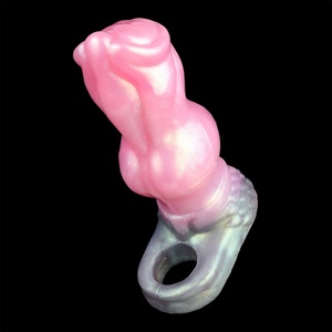 YOCY Hollow Dog <b>Dildo</b> Penis Sleeve Penis Enlargement Extension Girth Enhancer Dick Extender Cock Sleeve Sex Toys for Men - Product Image 6