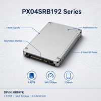 Expédition rapide 0R87FK 1.92TB 1 DWPD SAS-3 12Gb/s 2.5in 512n Lecteur SSD intensif en lecture PX04SRB192 pour serveur G14