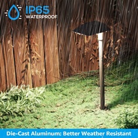 Lámpara de Bolardo LED de Alta Calidad para Exteriores, Impermeable, 12V, Bajo Voltaje, Iluminación para Jardín, Paisaje, Camino, Césped, Certificación ETL