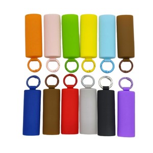 Funda de Silicona para Encendedor con Llavero Clásico para Modelo <span class=keywords><strong>BIC</strong></span>, Carcasa Protectora Anticaídas, Regalo Empresarial, Soporte para Encendedor - Product Image 1