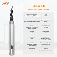 Capteur de conductivité, de salinité et de TDS industriel en ligne JIDE ESA-EC, protection IP68, RS485, pour le traitement de l'eau