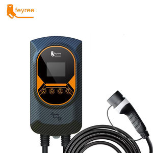 Cargador de Pared Inteligente Feyree para Vehículos Eléctricos, 7kW 11kW 22kW, Tipo 2, Estación de Carga Doméstica AC, Tarjeta RFID para Conexión WiFi - Product Image 1