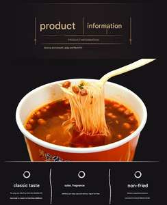 Nouilles de riz Guoqiao, nouilles de riz du Yunnan en seaux, caisses entières, nouilles instantanées, vermicelles, instantanées authentiques, vente en gros - Product Image 4