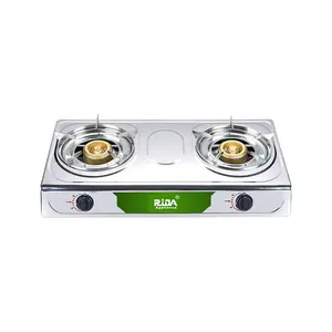 Ridax durevole in acciaio inox su misura fornelli a <span class=keywords><strong>Gas</strong></span> gpl fornelli a <span class=keywords><strong>Gas</strong></span> 2 fuochi cucina a <span class=keywords><strong>Gas</strong></span> - Product Image 1