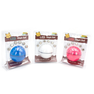 <b>Led</b> Magic <b>Ball</b> 6.4cm Automatic Pet Toy For Cats Boredom Buster - Product Image 1