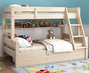 Litera de seguridad para niños, cama de doble cubierta, gran oferta - Product Image 2