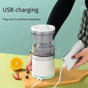 عصارة كهربائية لاسلكية USB قابلة لإعادة الشحن في المنزل خلاط برتقالي محمول - Product Image 2