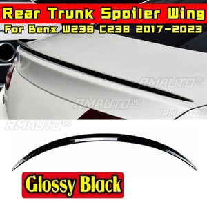 Pour Mercedes Benz Classe E Coupé C238 W238 E200 E300 E400 E450 2017-2023 Aileron arrière Kit carrosserie Spoiler de coffre arrière Pièce extérieure - Product Image 2