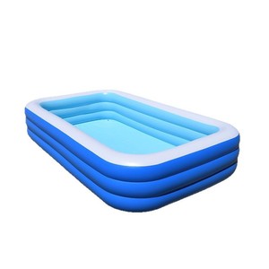 Piscine gonflable pour enfants et famille, utilisation extérieure, grande taille, matériau PVC épaissi - Product Image 1