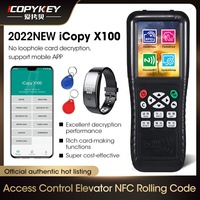 Potente Copiador Portátil RFID ICopy X100 con Función de Decodificación Completa, Lector y Escritor de Tarjetas NFC de 125KHz y 13.56MHz